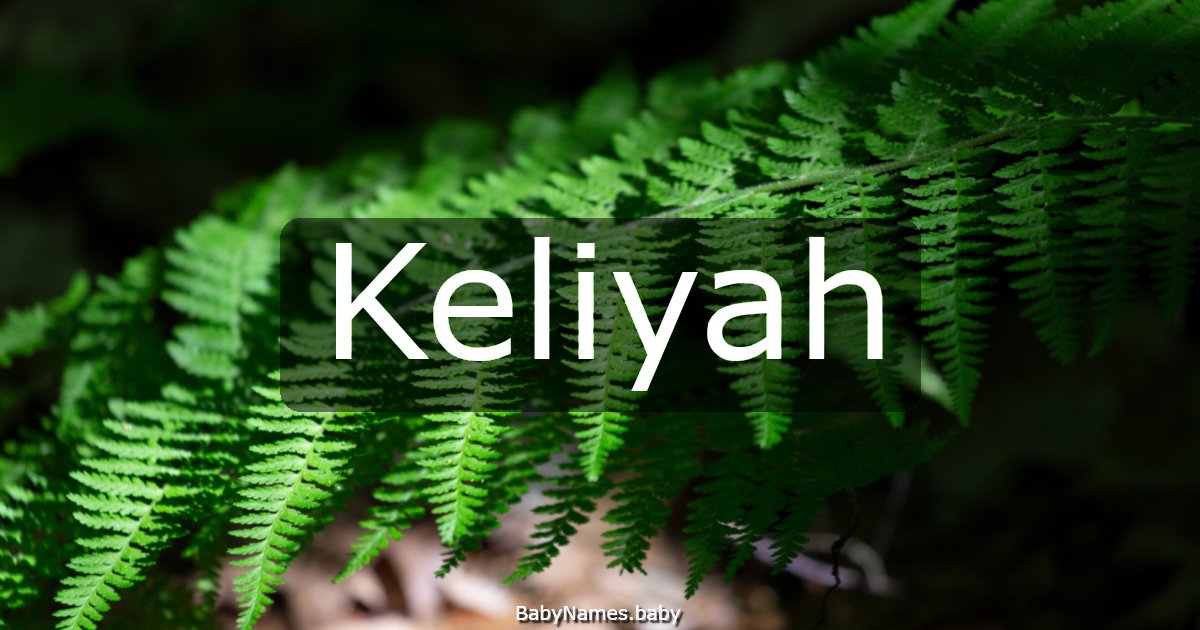 Keliyah