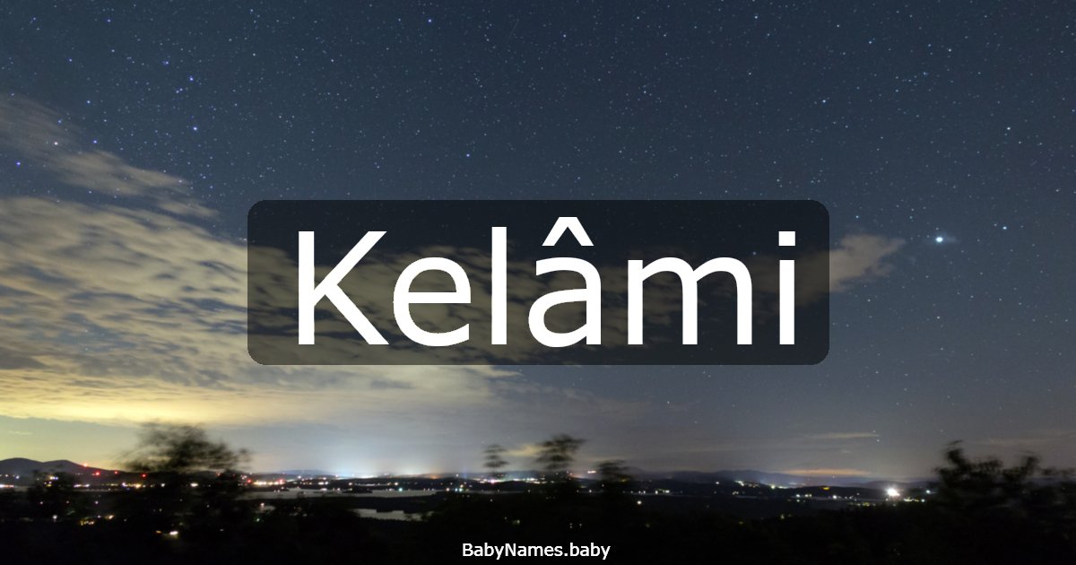 Kelâmi