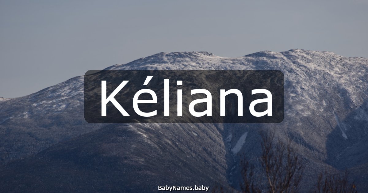 Kéliana