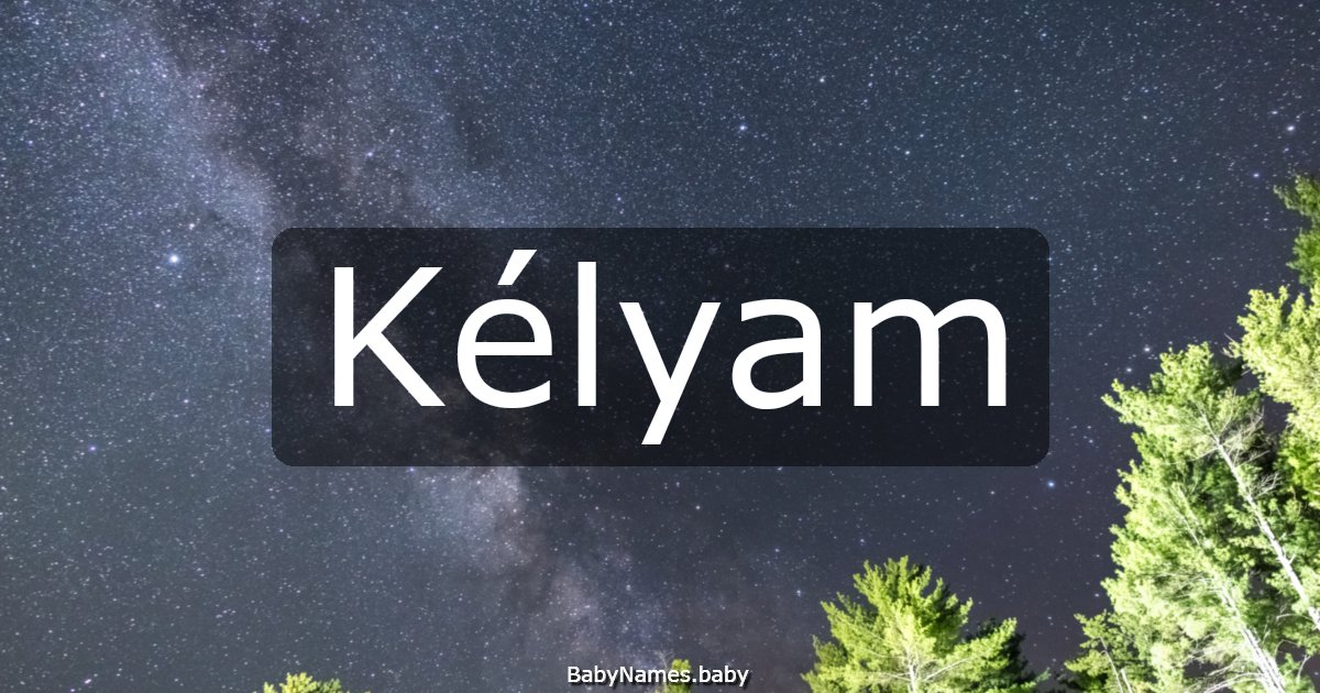 Kélyam