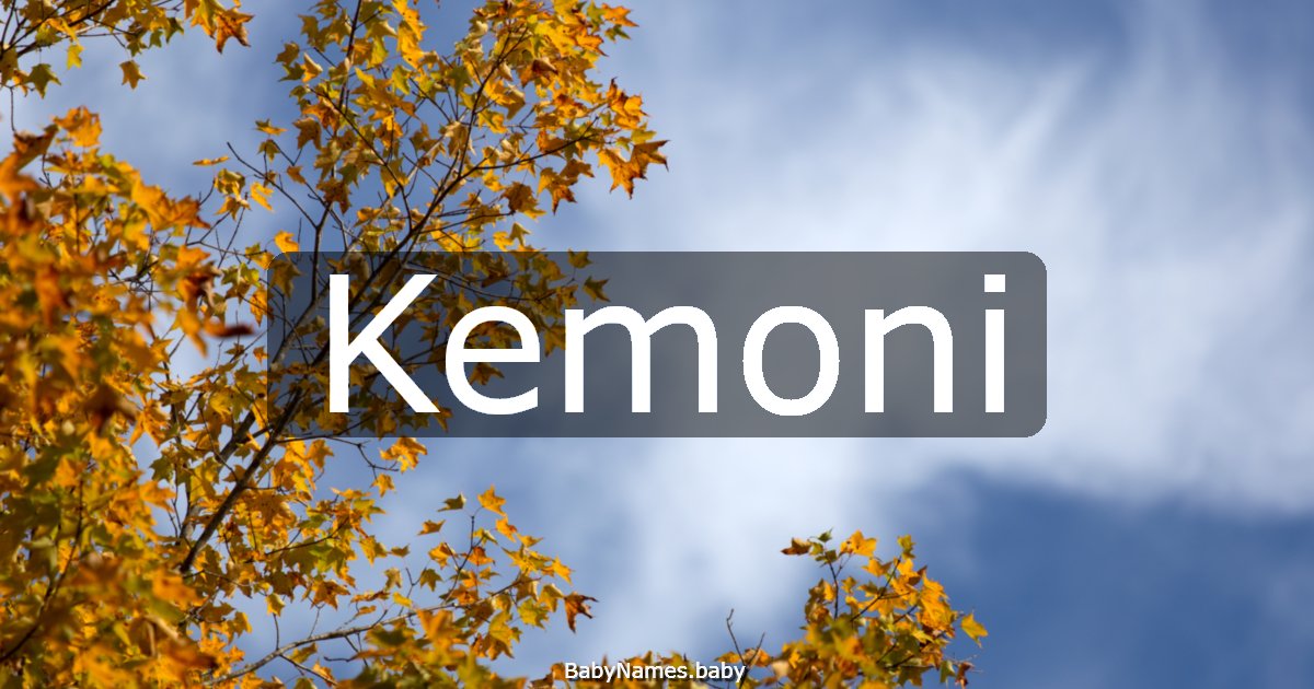 Kemoni