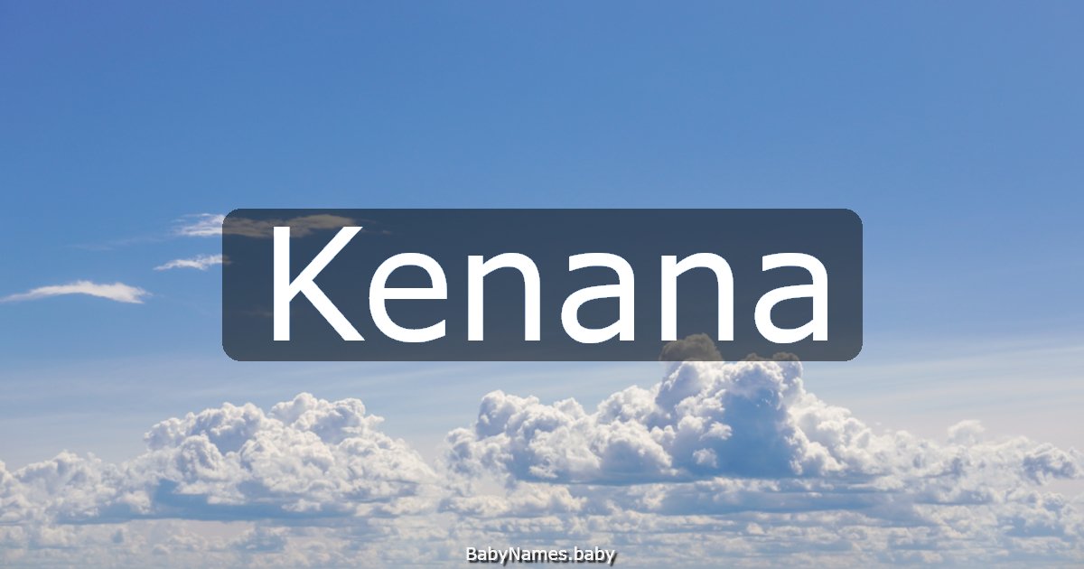 Kenana