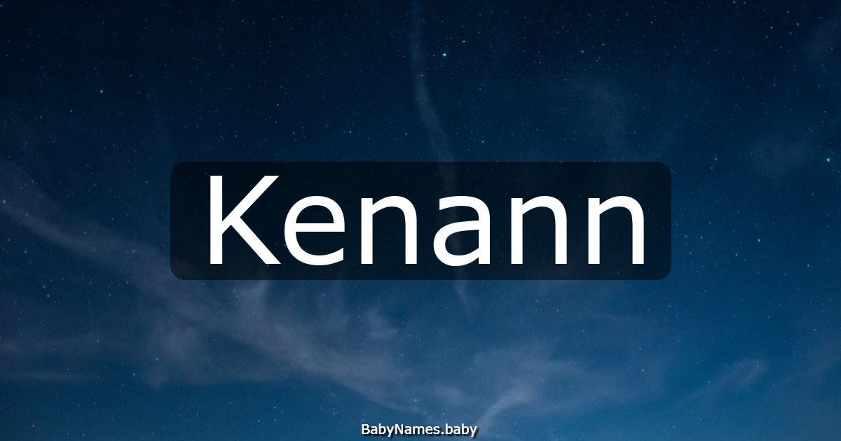 Kenann