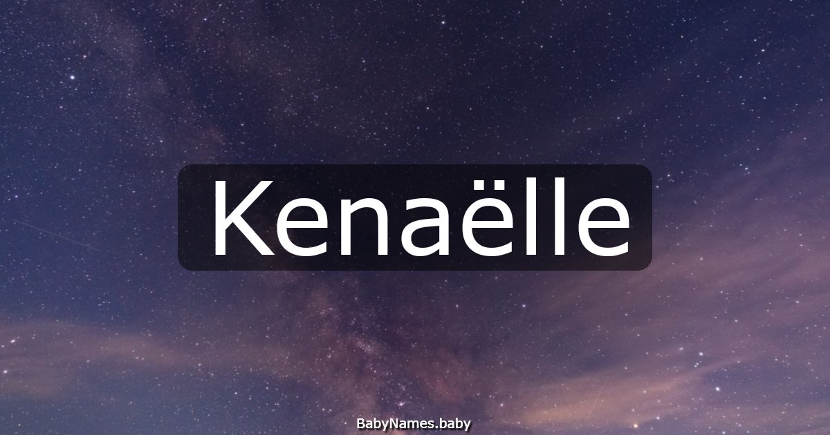 Kenaëlle