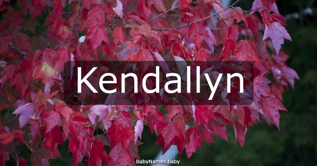 Kendallyn