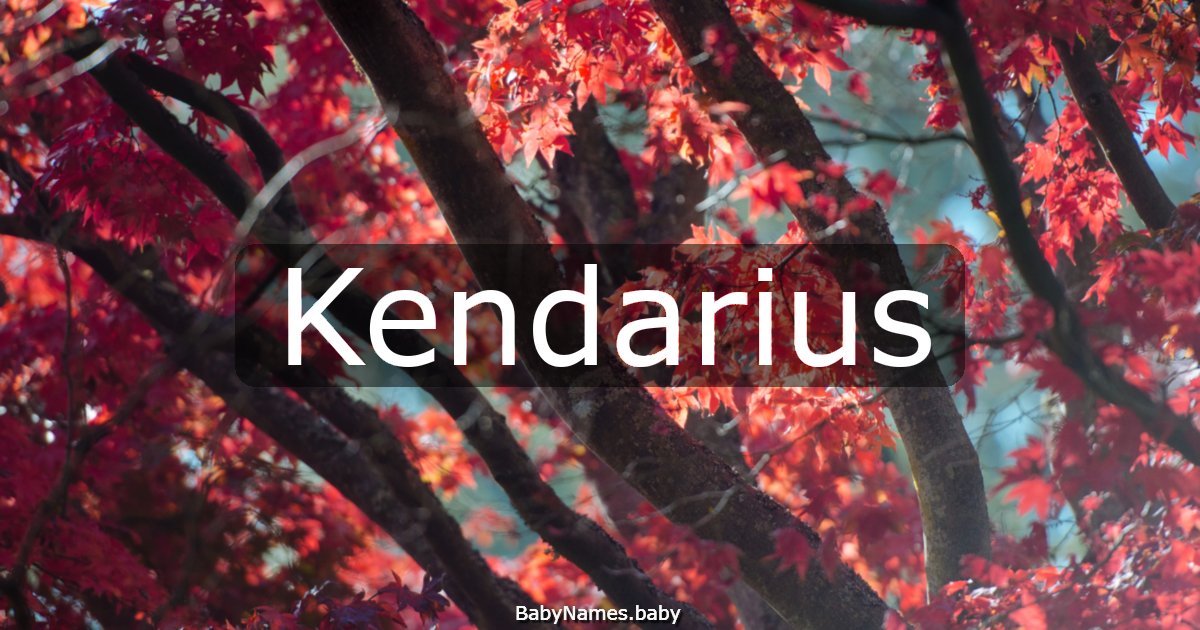 Kendarius