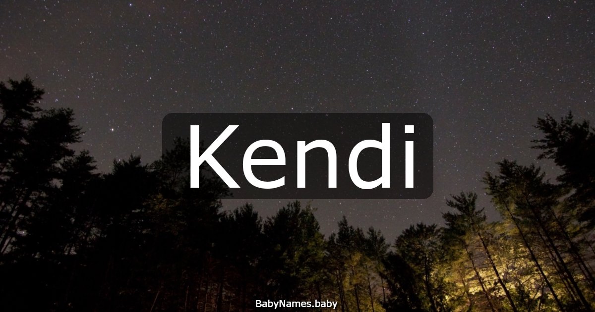 Kendi