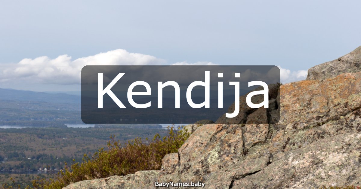 Kendija