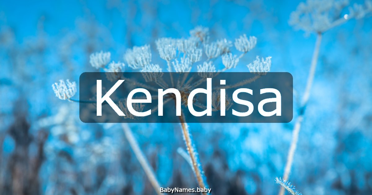 Kendisa