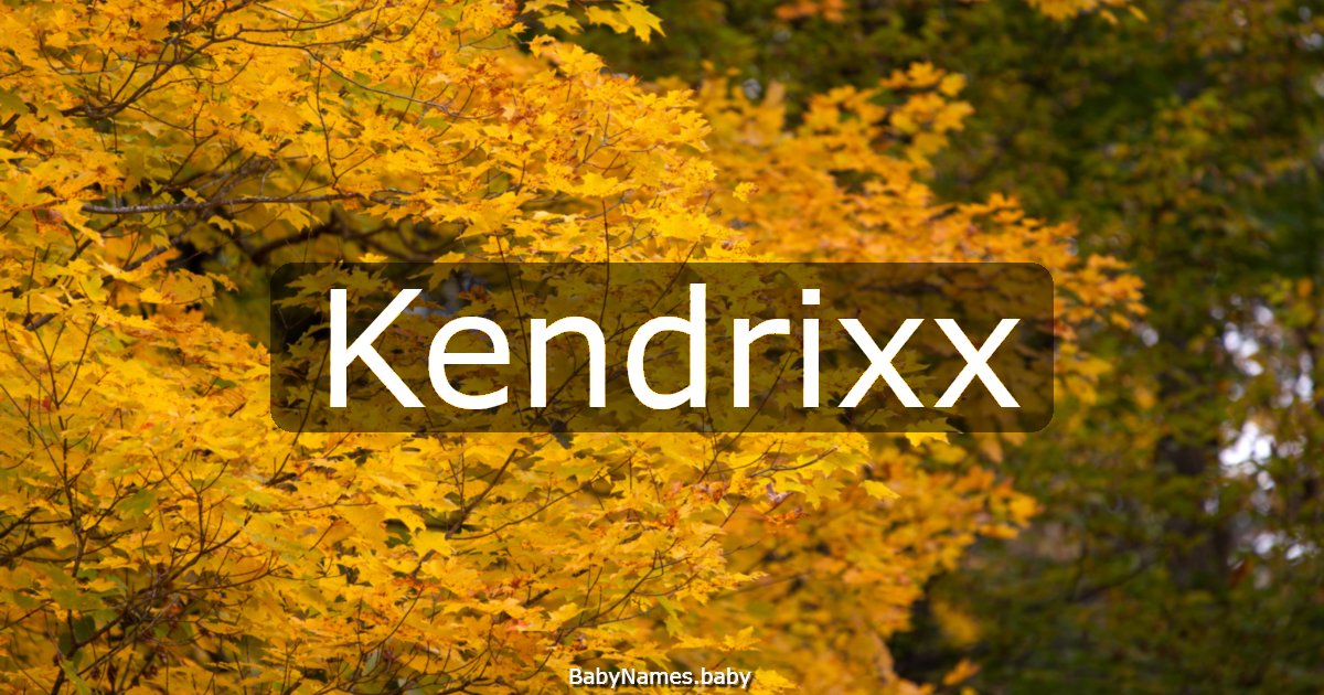 Kendrixx