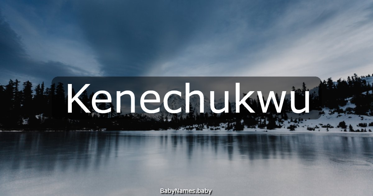 Kenechukwu