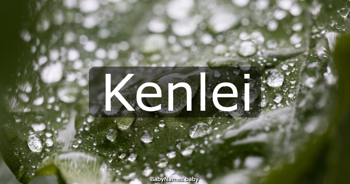 Kenlei