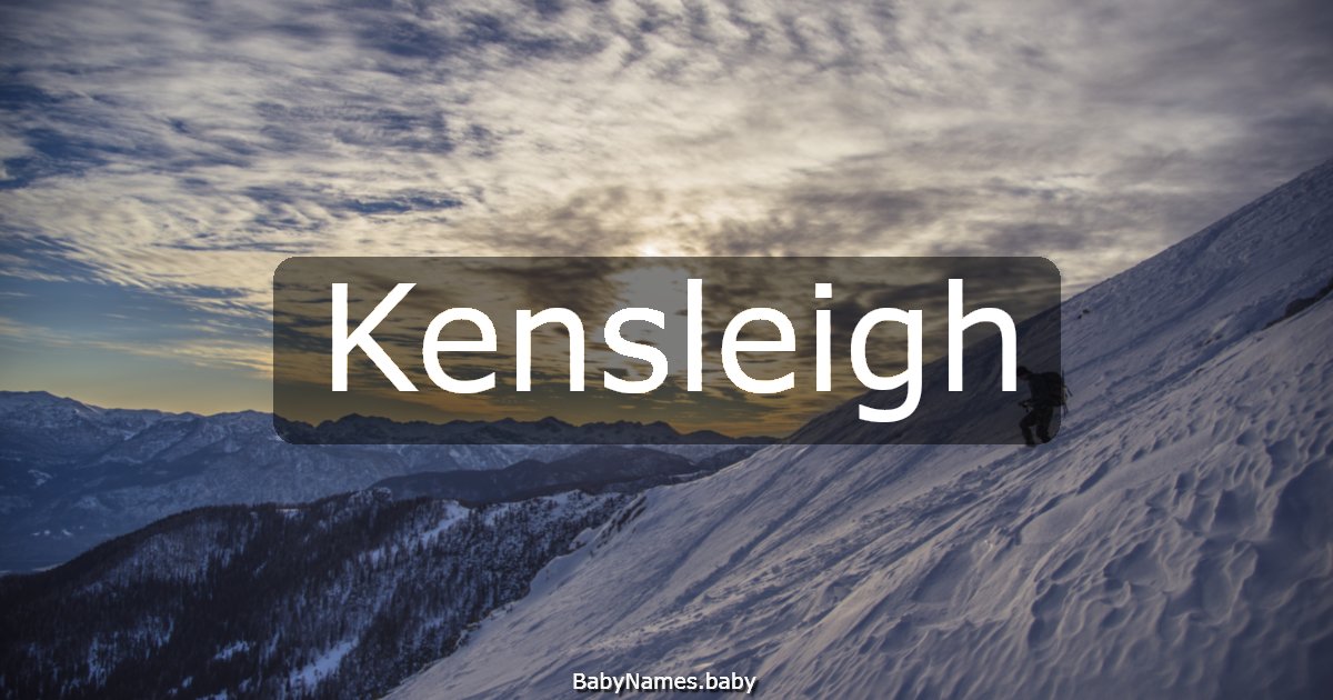 Kensleigh