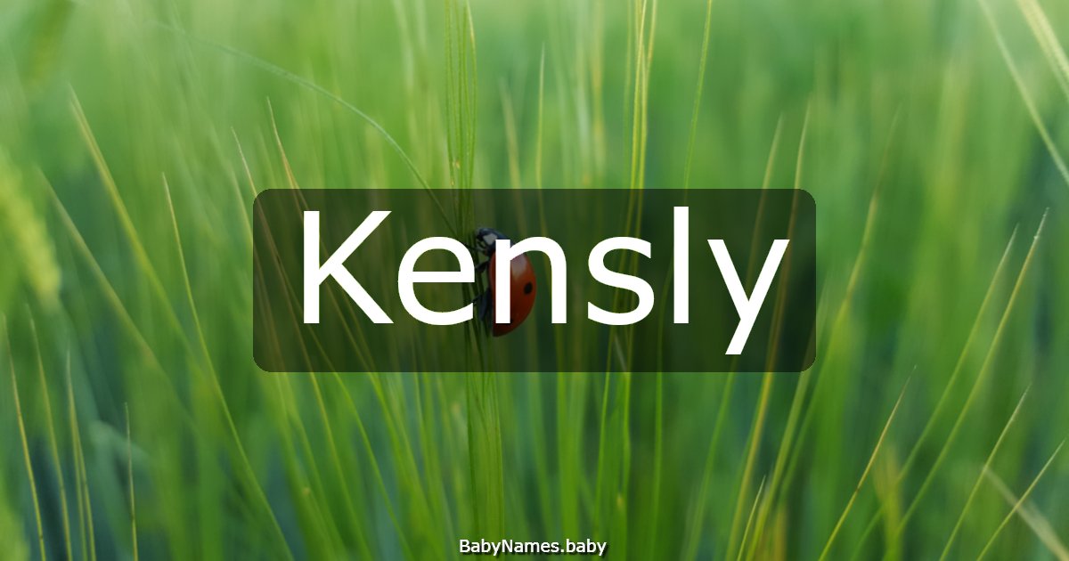 Kensly