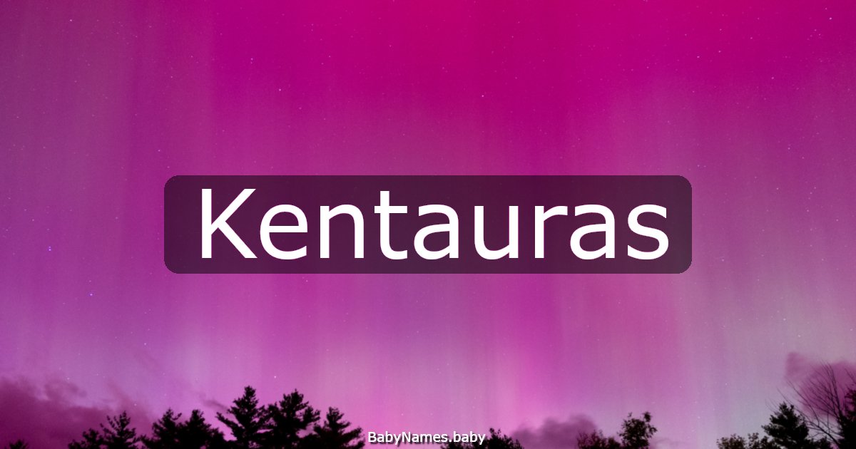 Kentauras