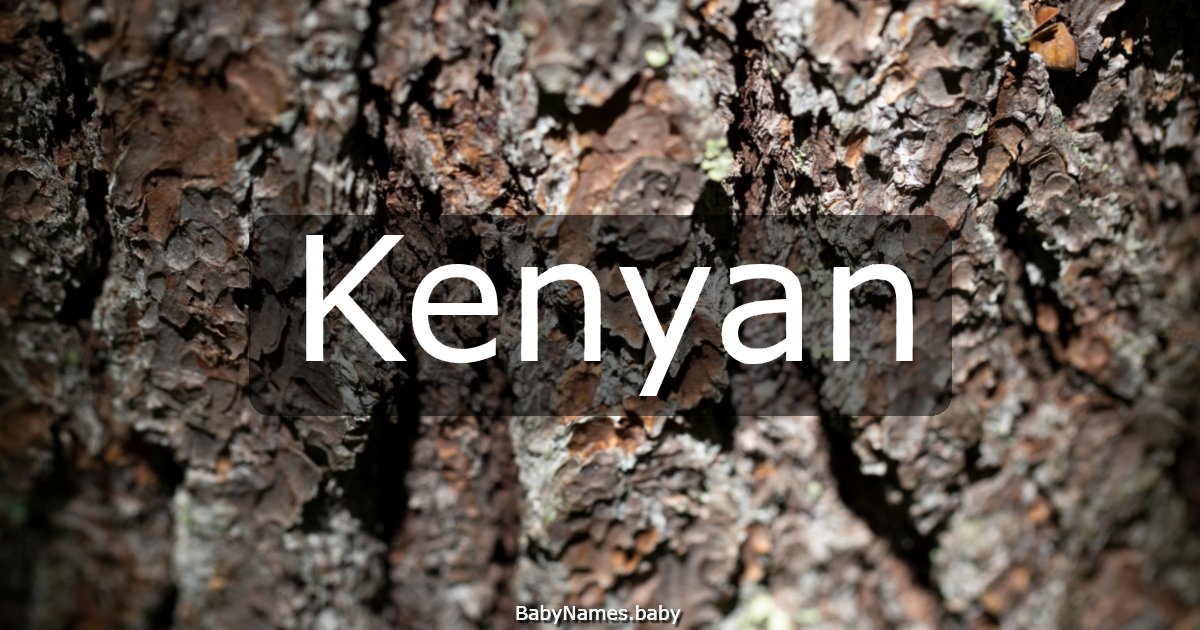 Kenyan