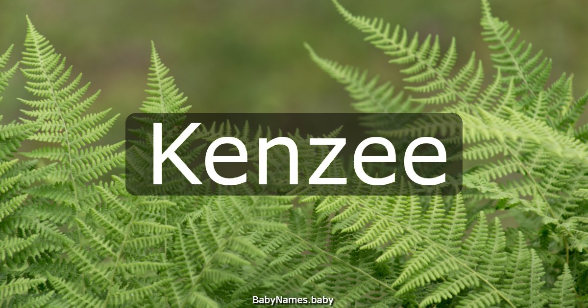 Kenzee