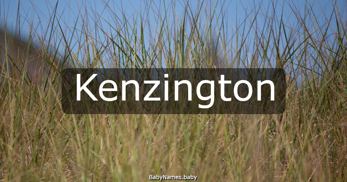 Kenzington