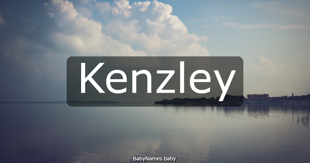 Kenzley