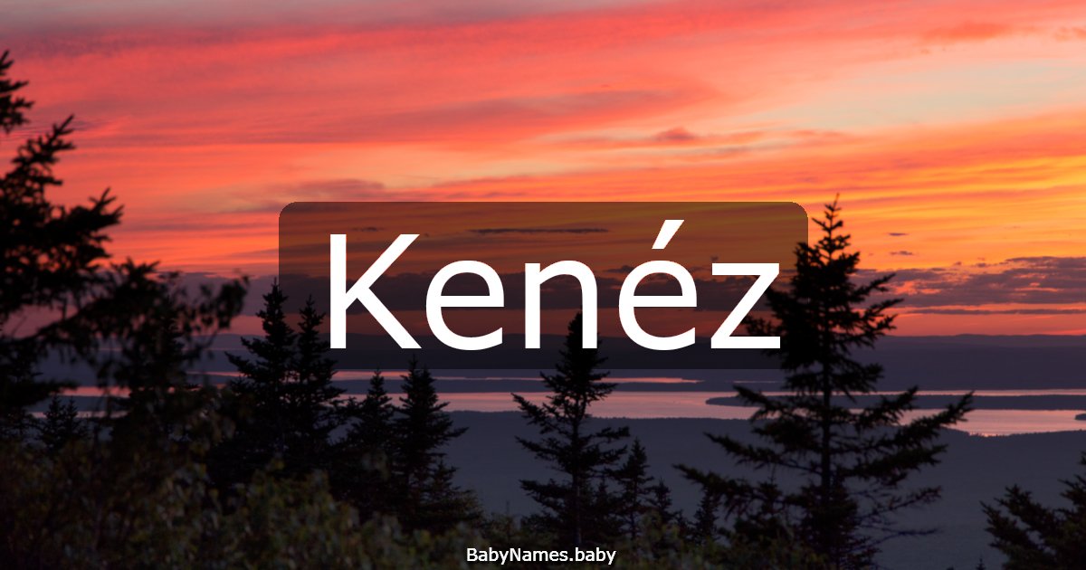 Kenéz