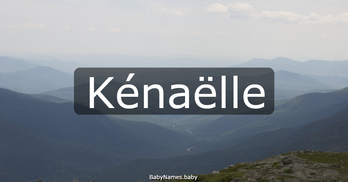 Kénaëlle
