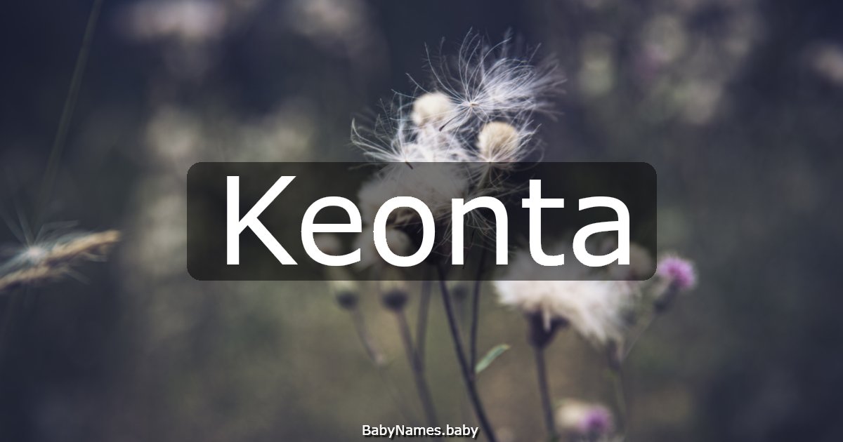 Keonta