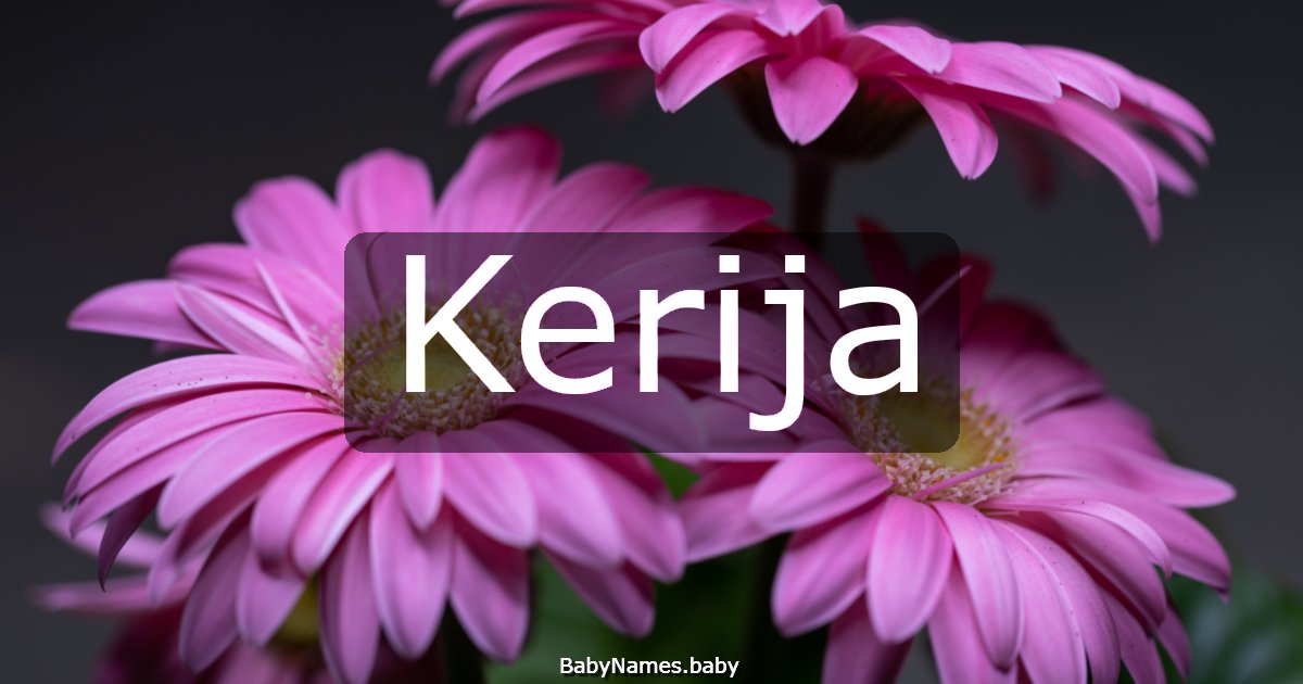 Kerija