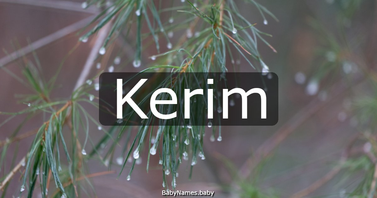 Kerim