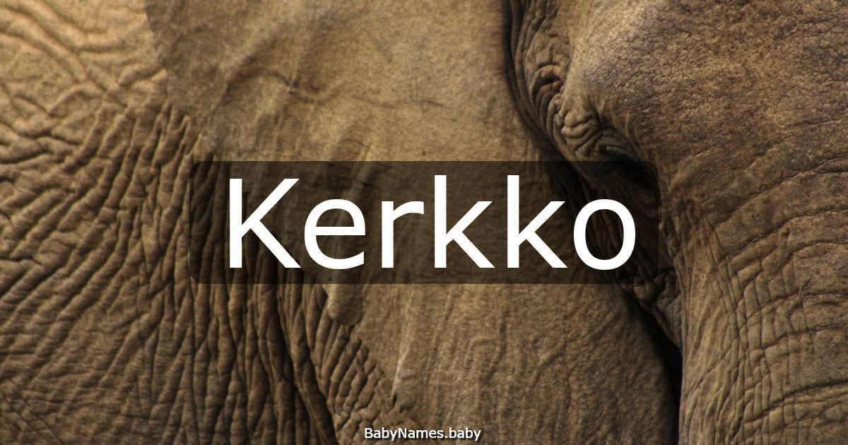Kerkko