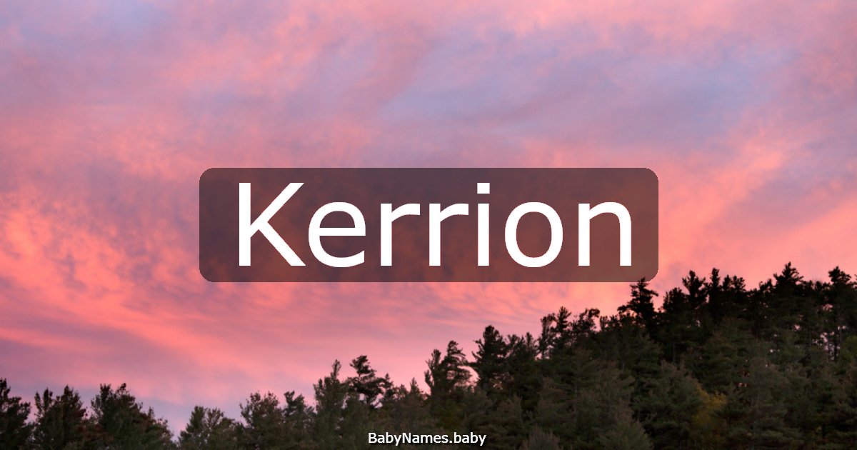 Kerrion