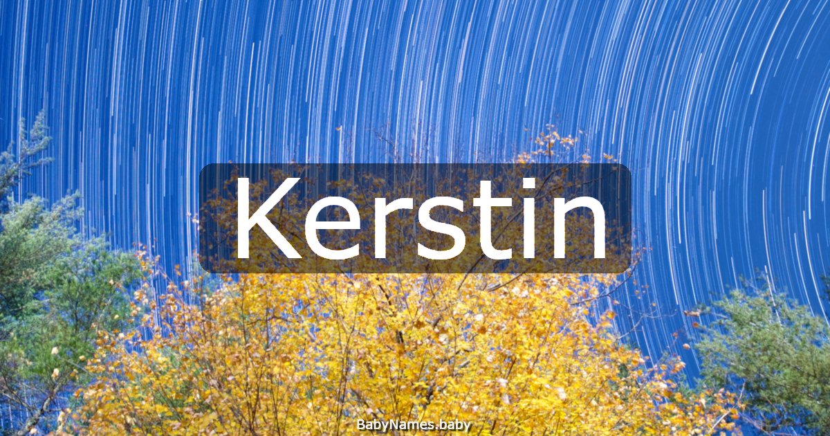 Kerstin