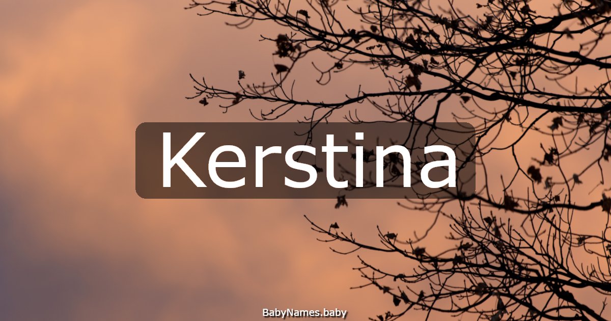 Kerstina
