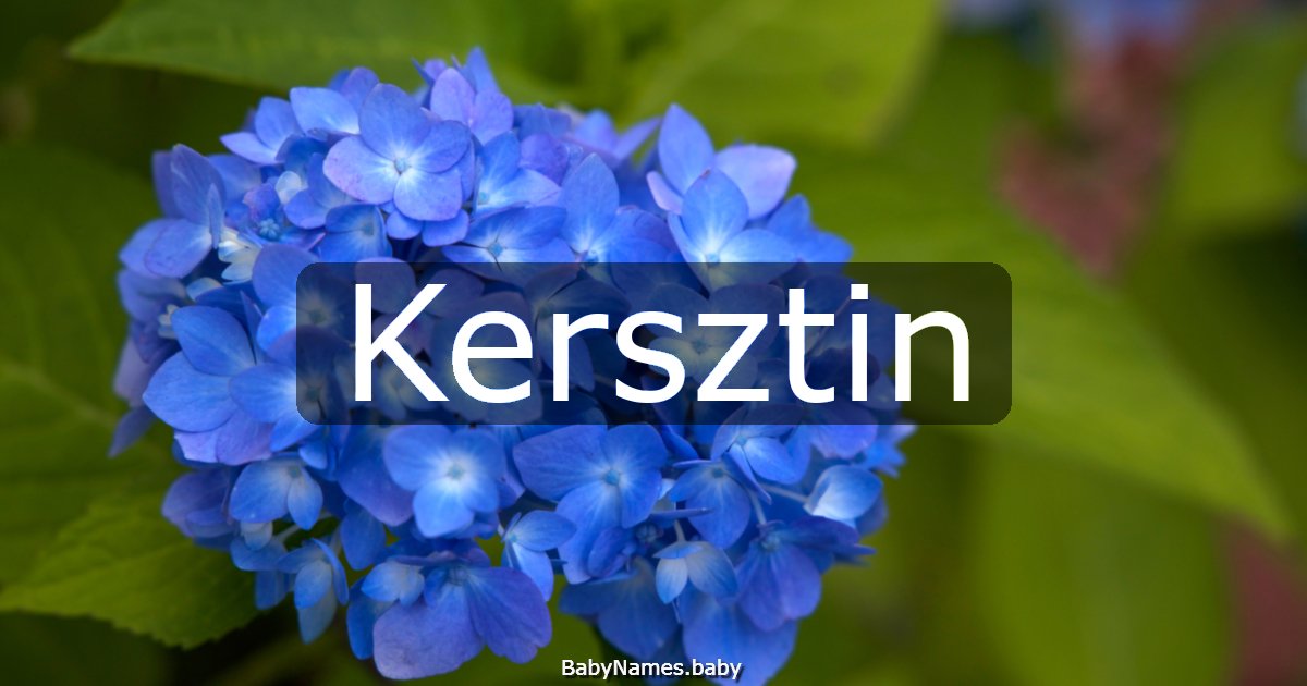 Kersztin