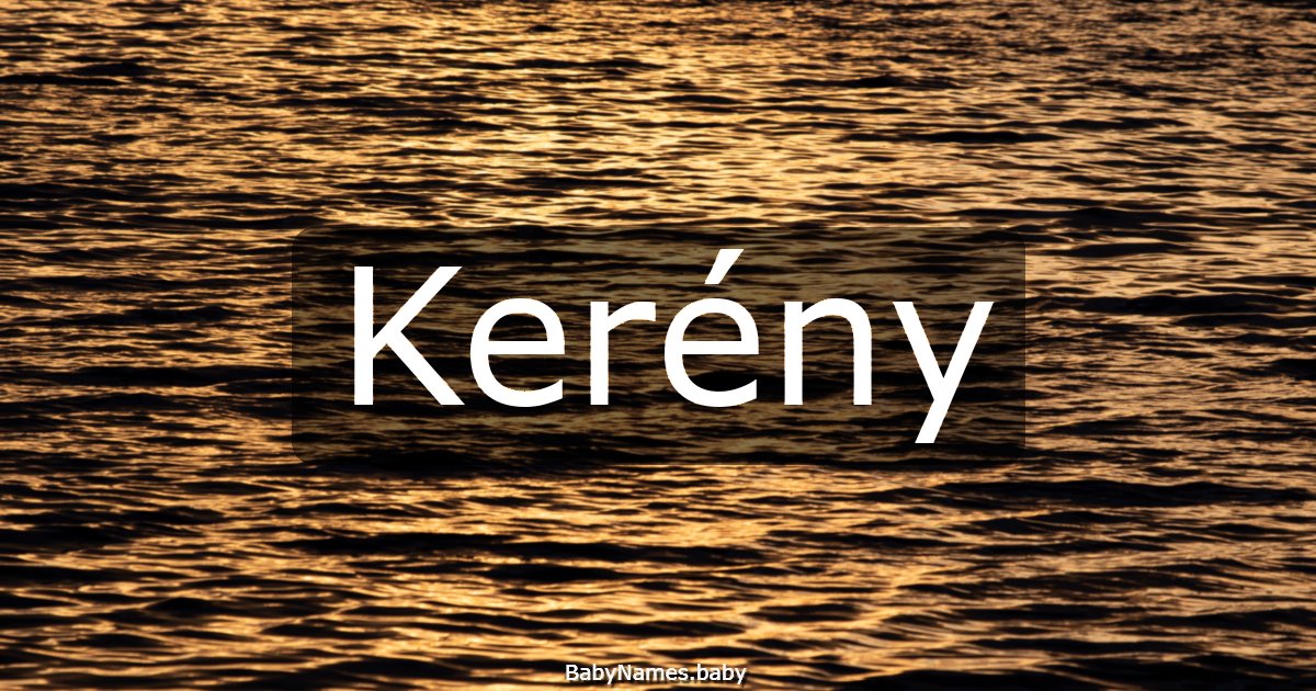 Kerény