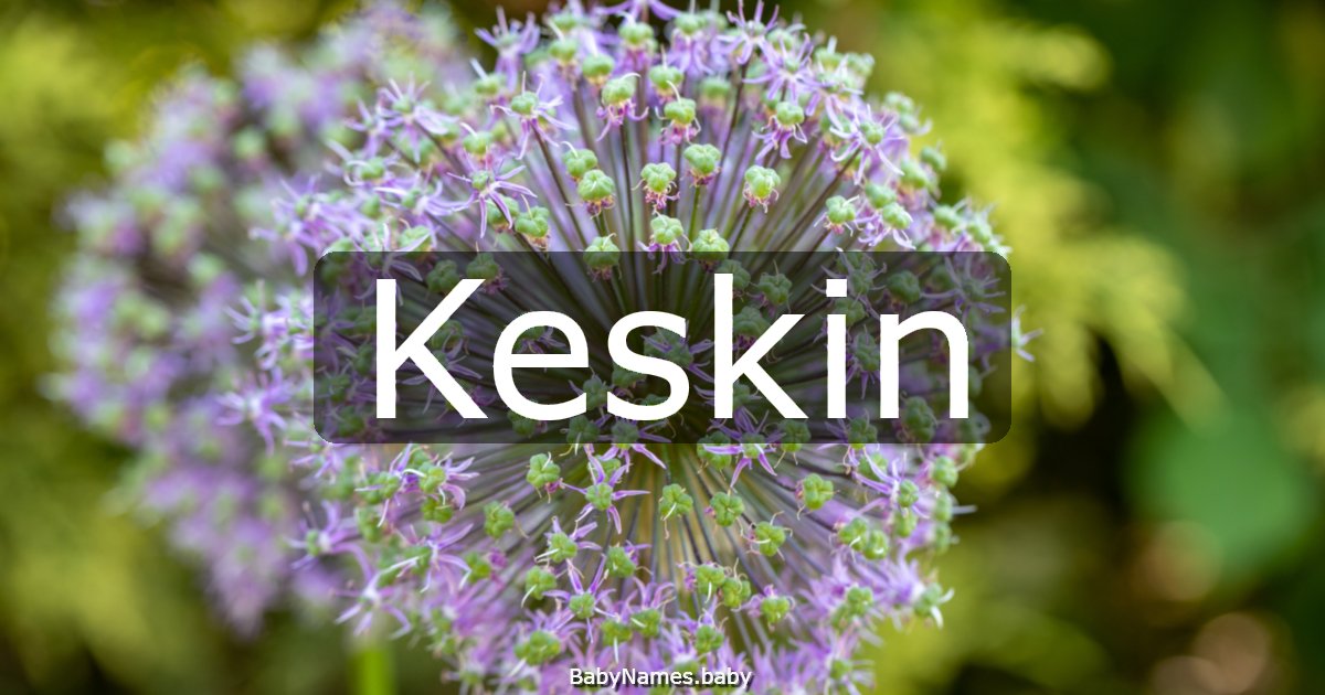 Keskin