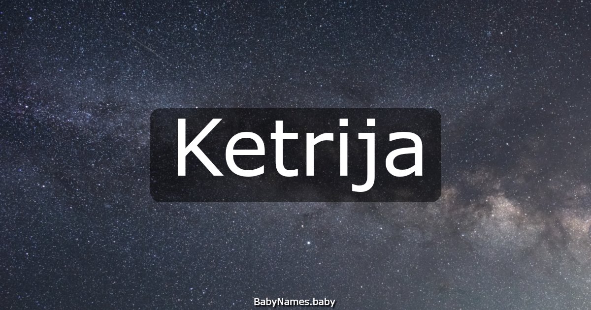 Ketrija
