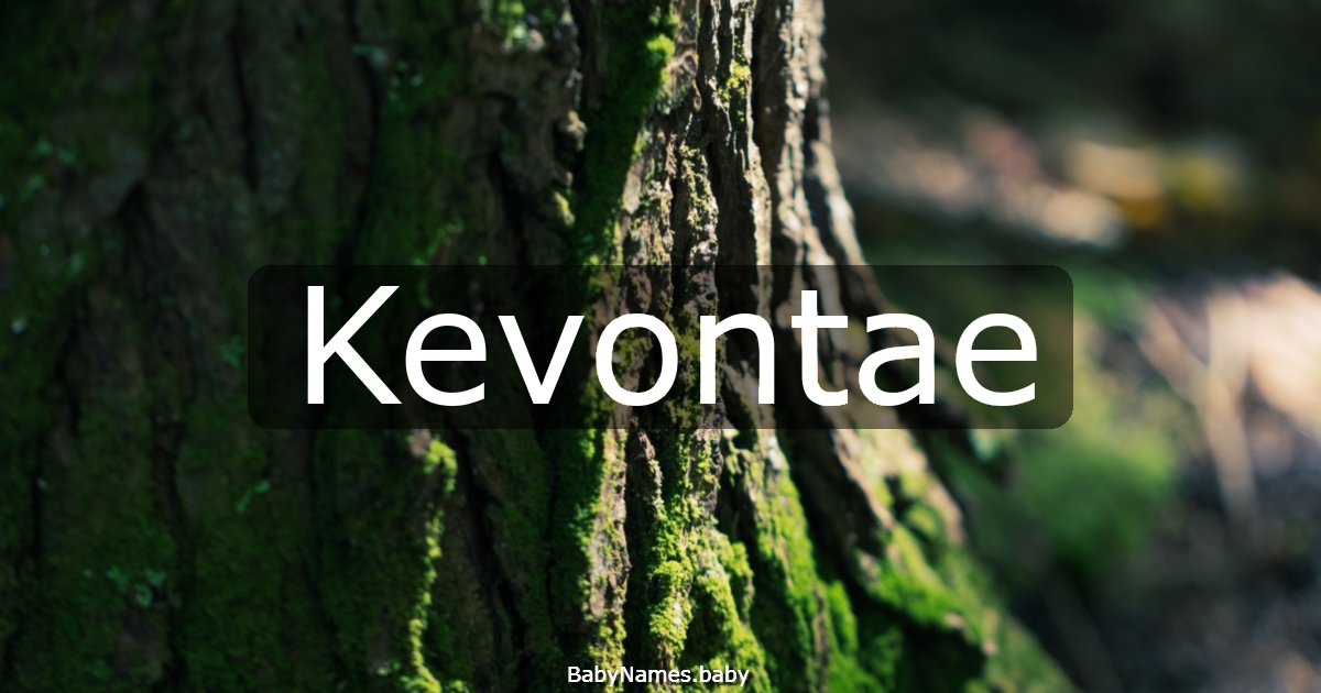 Kevontae