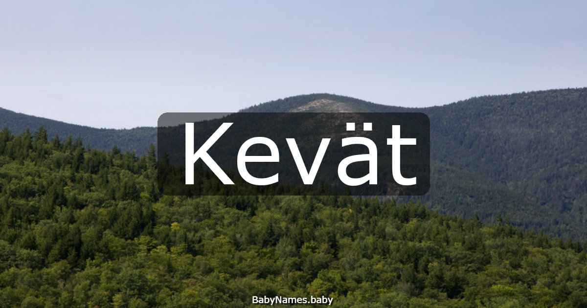Kevät
