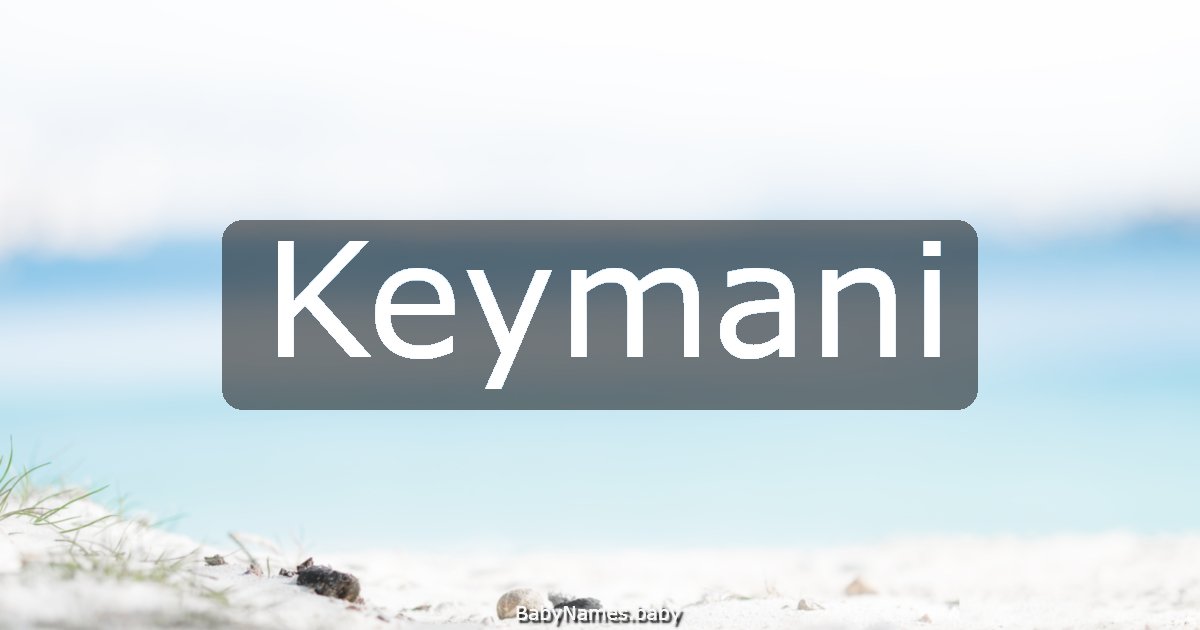 Keymani