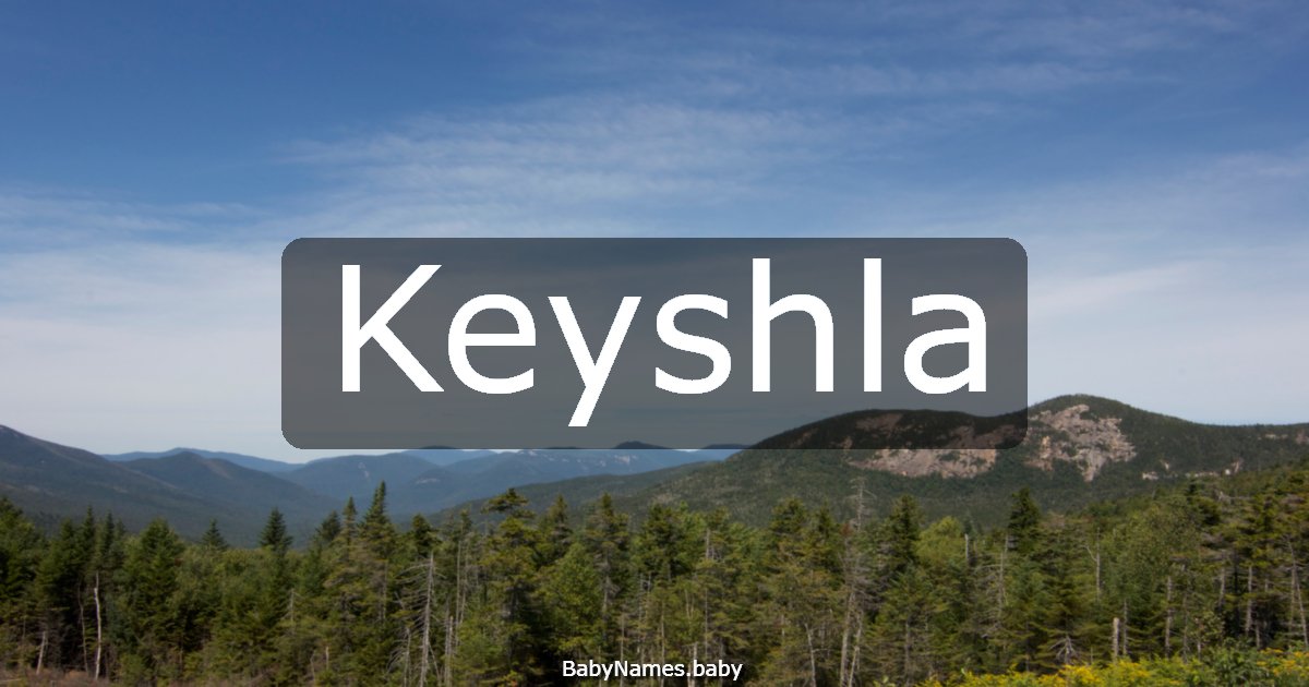 Keyshla