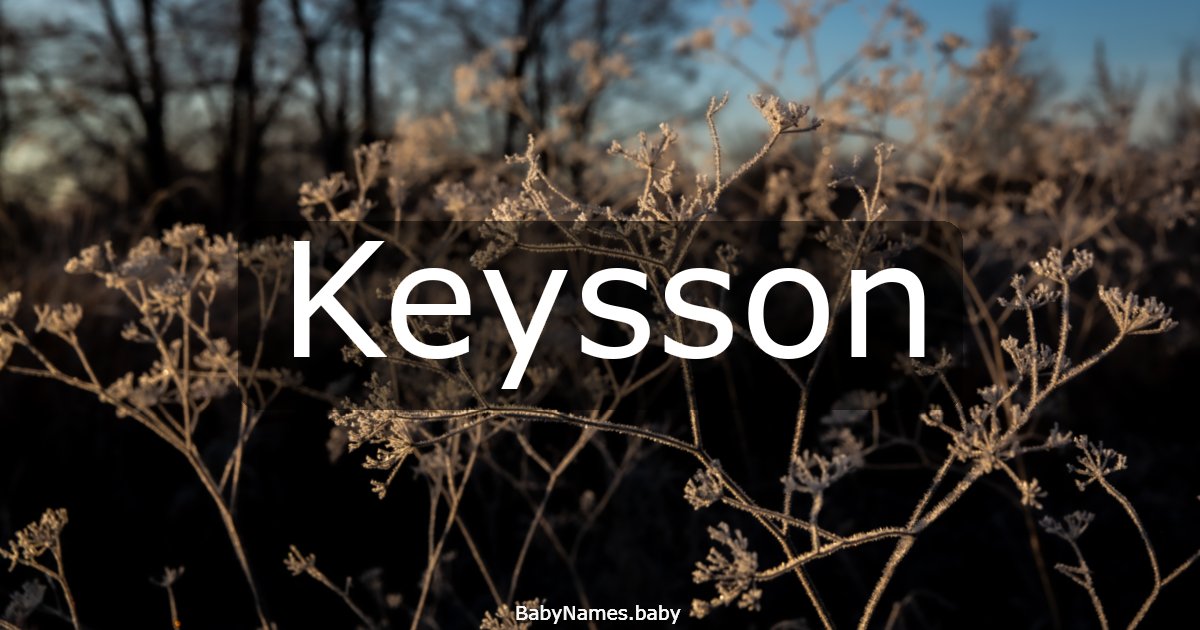 Keysson