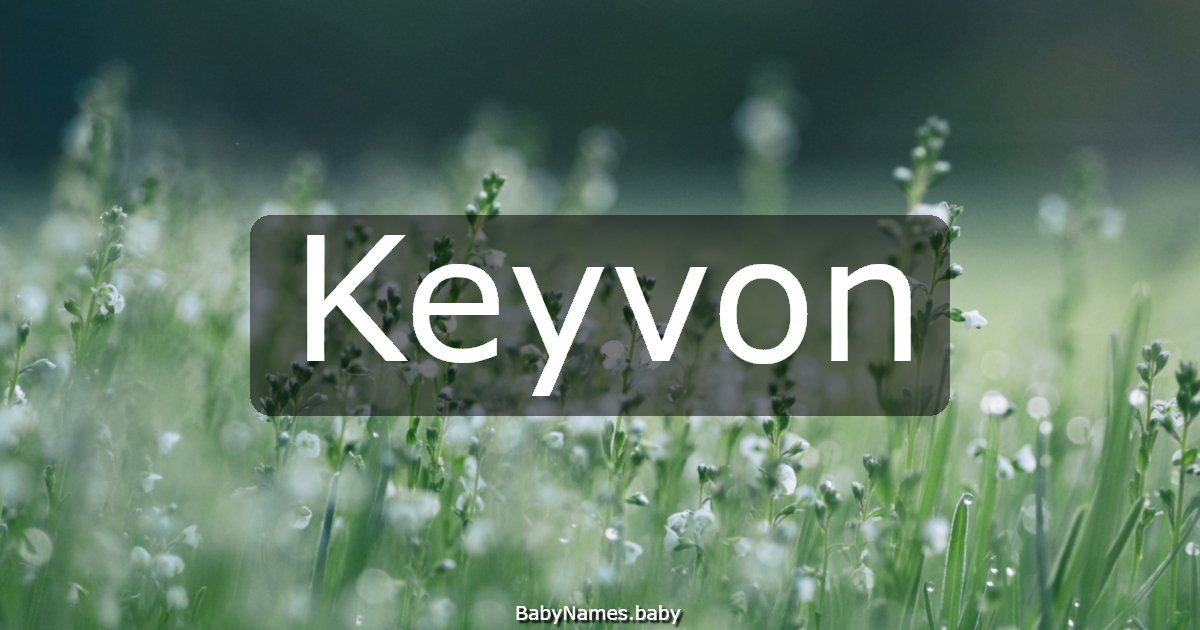 Keyvon