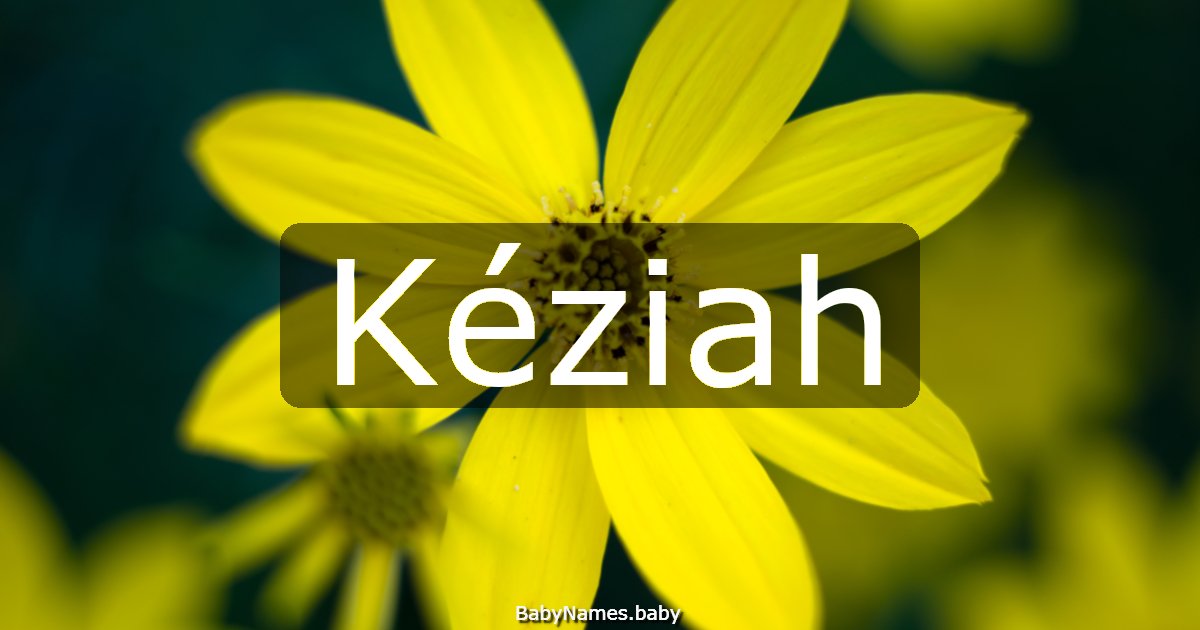 Kéziah