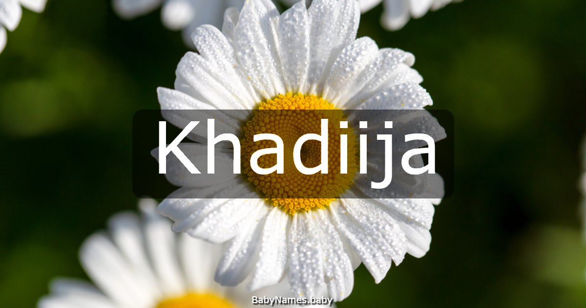 Khadiija