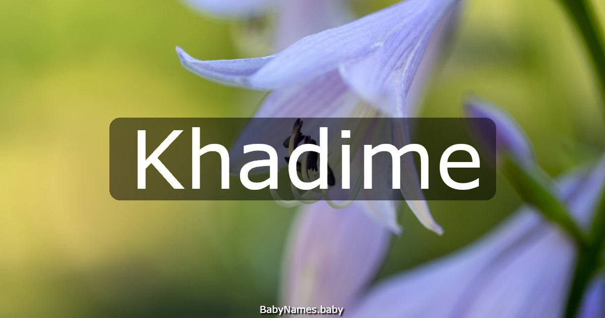 Khadime