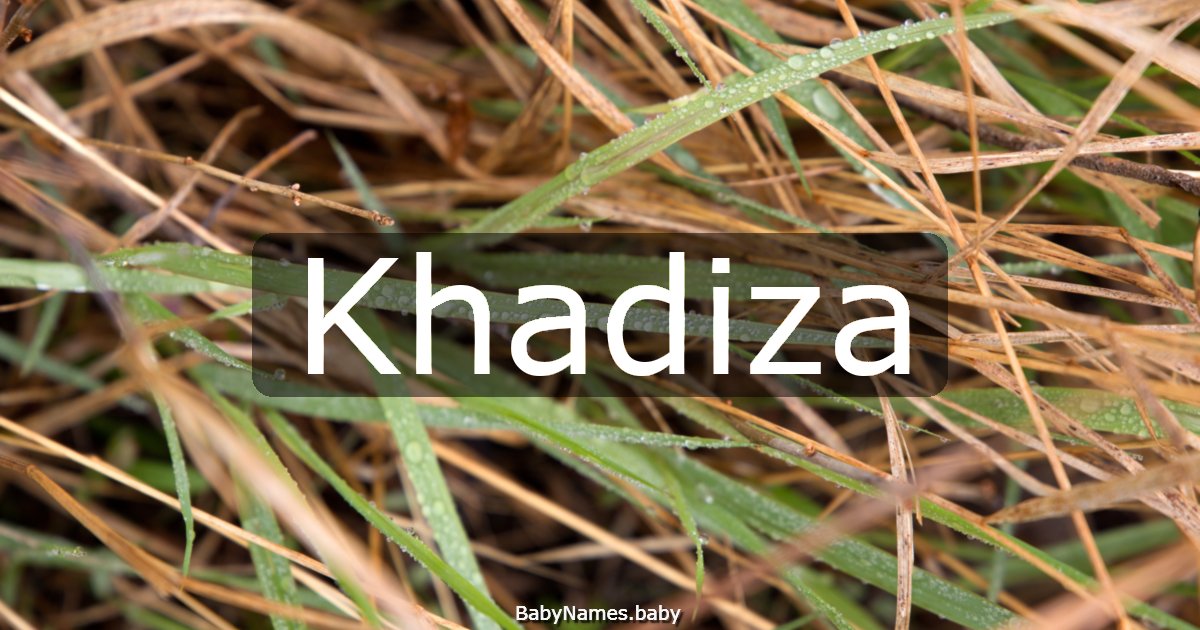 Khadiza