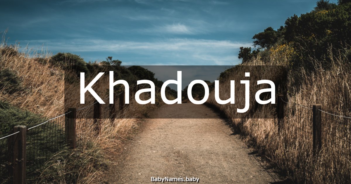 Khadouja