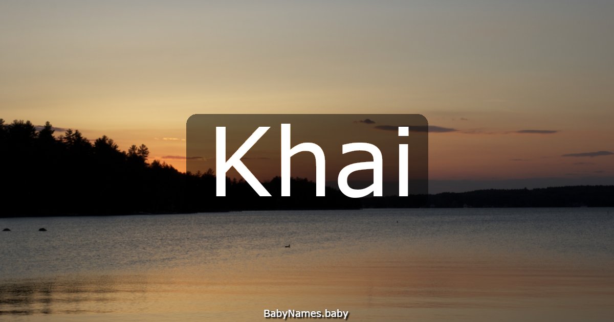 Khai