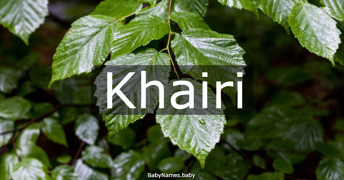 Khairi