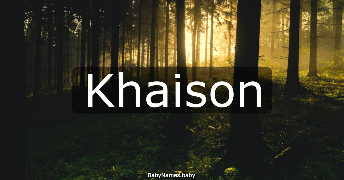 Khaison